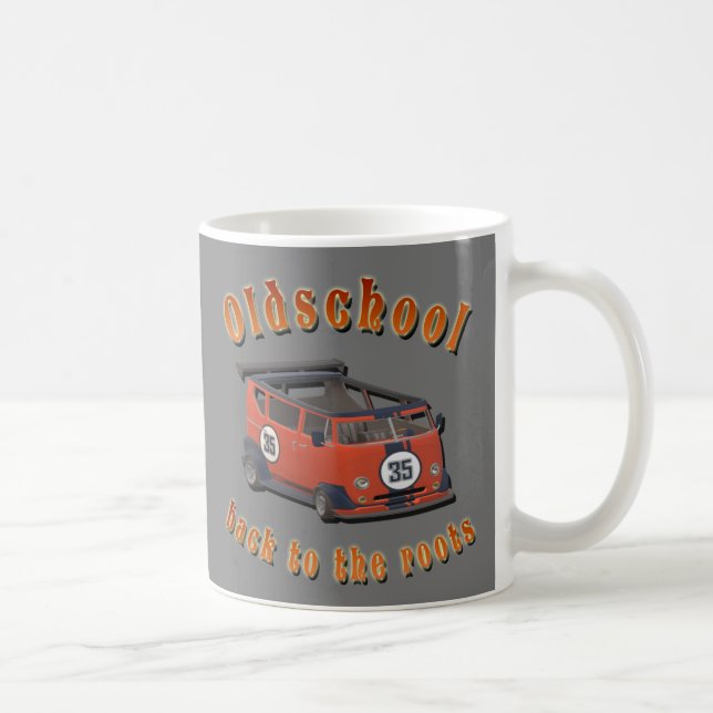 Oldschool Speed - ​Back to the roots! Coffee Mug (Right)