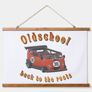Oldschool Speed - Back to the roots! Hanging Tapestry