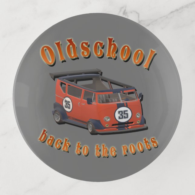 Oldschool Speed - ​Back to the roots! Trinket Tray (Front)