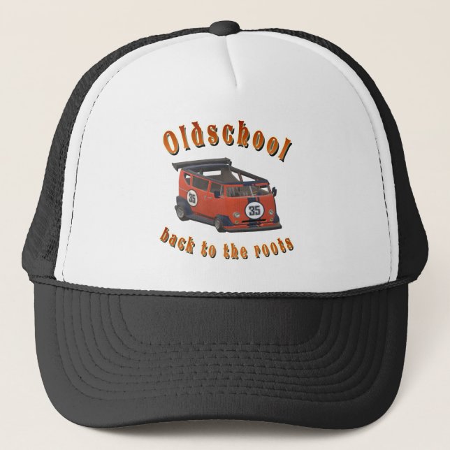 Oldschool Speed - ​Back to the roots! Trucker Hat (Front)