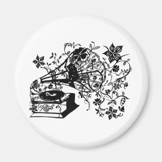 Oldschool turntable magnet