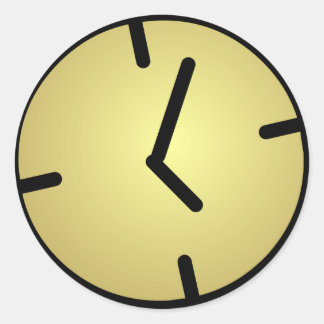 Oldskool Clock Stickers