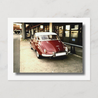 Oldtimer Auto Postcard