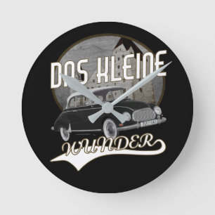 Oldtimer Germany Auto Union DKW Small wonder Round Clock