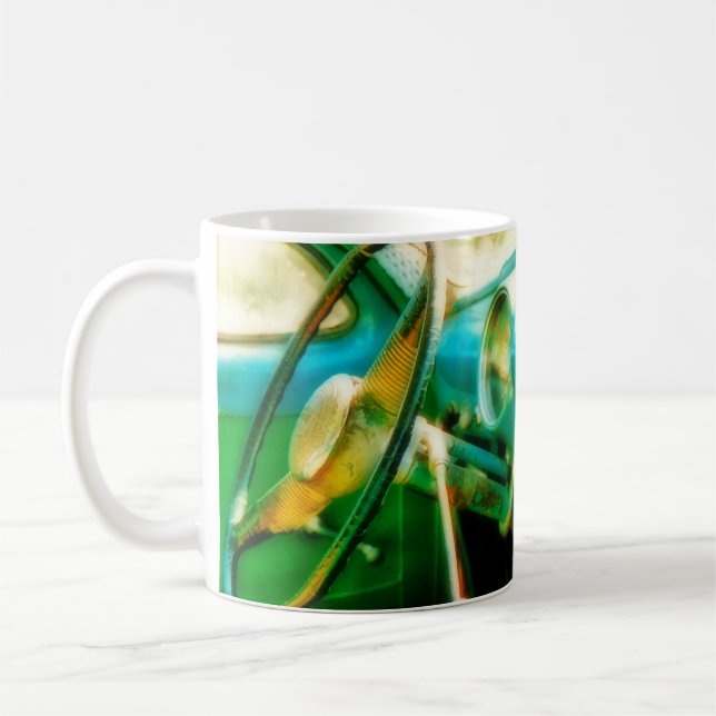 Oldtimer  Lenkrad  -  Cuba Coffee Mug (Left)