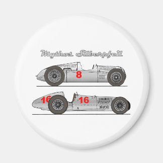 Oldtimer Silver Arrow Germany 1939 Auto-Union Magnet