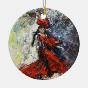 "Ole" Art Ornament