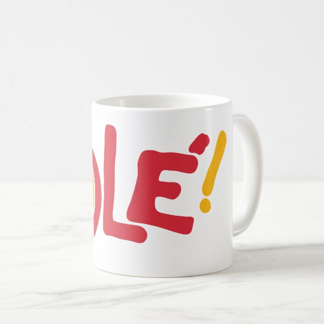 Ole! Coffee Mug (Front Right)