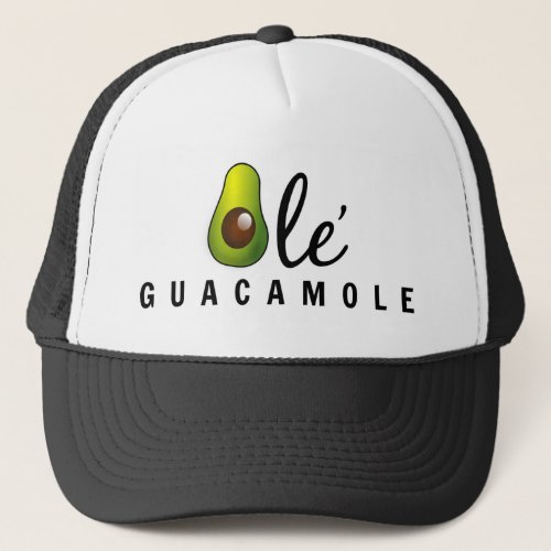 Ole Guacamole Avocado Humor Trucker Hat