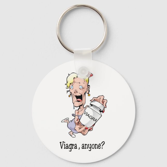 Ole Hag Keychain (Front)