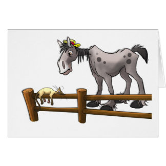 ole' hossie and lazy ole barncat cards