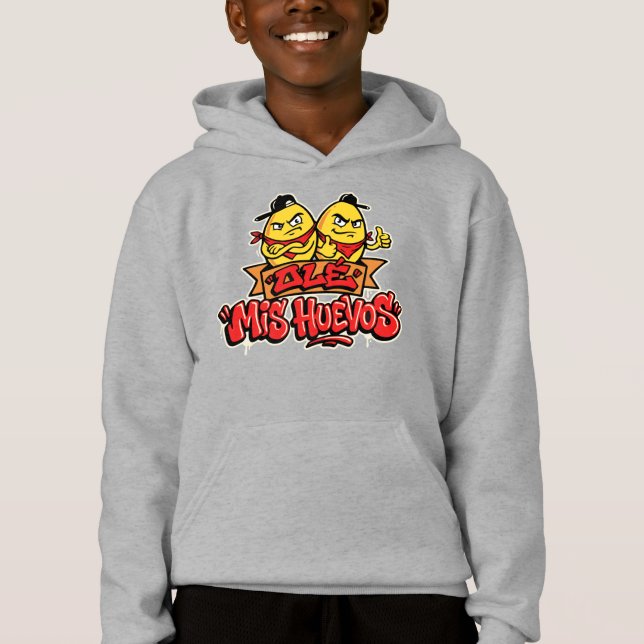 Ole mis huevos 2 hoodie (Front)