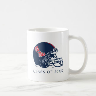 Ole Miss Football Helmet | Dark Blue Coffee Mug