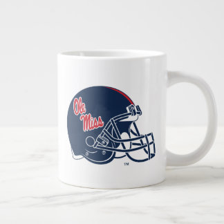 Ole Miss Football Helmet | Dark Blue Giant Coffee Mug