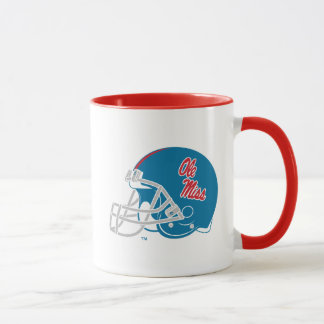 Ole Miss Football Helmet | Light Blue Mug