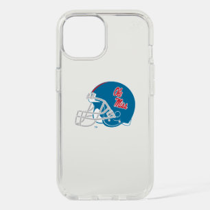 Ole Miss Football Helmet   Light Blue iPhone 15 Case