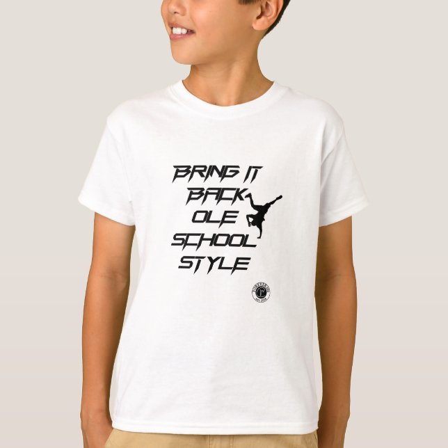 Ole School Style T-Shirt (Front)
