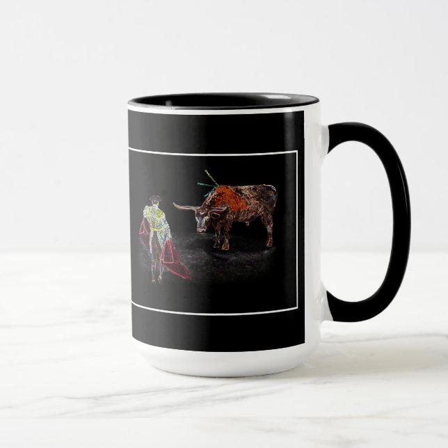 OLE TORO! El Matador Mug (Right)
