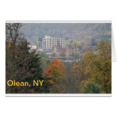 Olean, NY Postcard (Front Horizontal)