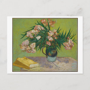 Oleanders by Vincent Van Gogh Floral Postcard