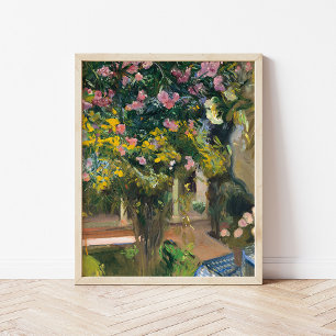 Oleanders Joaquín Sorolla Poster