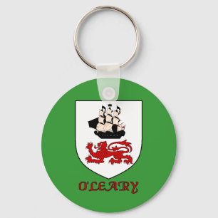 O'Leary Family Shield Keychain