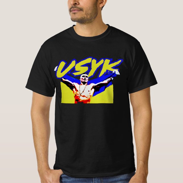 Oleksandr usyk Champion T-Shirt (Front)
