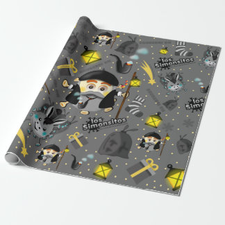 Olentzero Basque Eguberri on by Simonsite Wrapping Paper