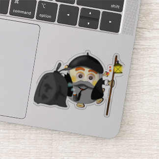 Olentzero vasco Eguberri on by Simonsito Sticker