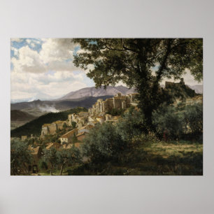 Olevano (1856–57) Albert Bierstadt  Poster