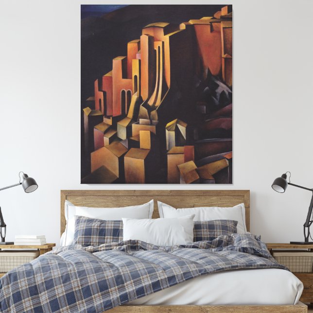 Olevano  Canvas Print (Insitu(Bedroom))