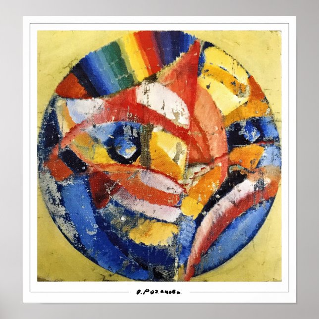 Olga Rozanova Zedign Art Poster #2 (Front)