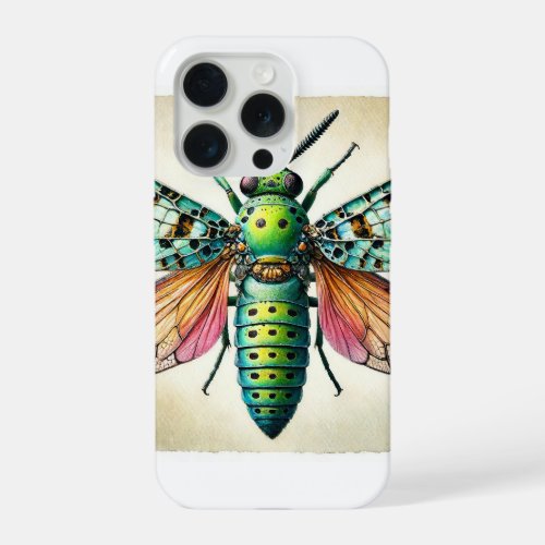 Oliarces dorsal view painting 140624IREF125 _ Wate iPhone 15 Pro Case