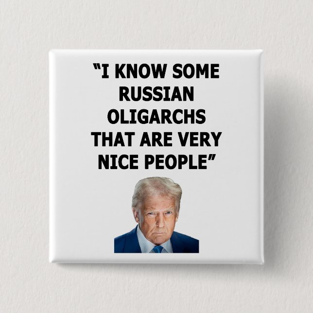 Oligarchs Button (Front)