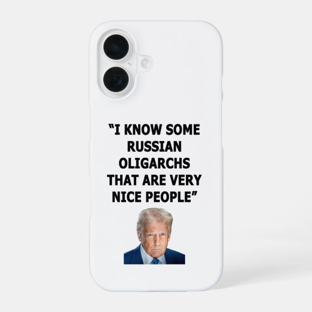 Oligarchs Iphone Case (Back)
