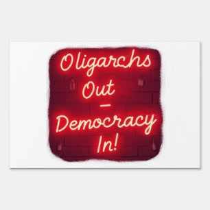 Oligarchs Out – Democracy In Sign