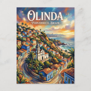 Olinda Brazil Postcard