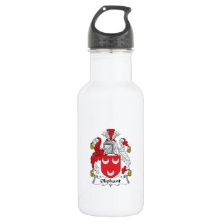 Oliphant Family Crest Stainless Steel Water Bottle