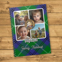 Oliphant Family Photo Collage Notebook