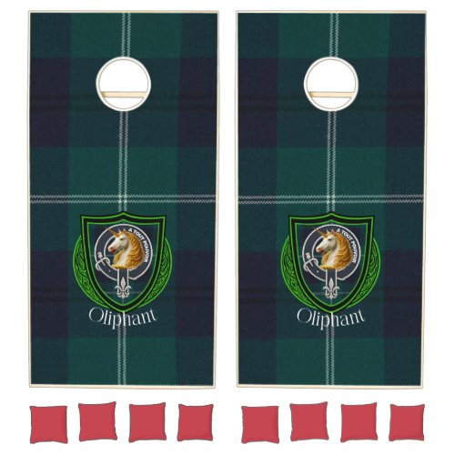 Oliphant Scottish Clan Tartan Crest