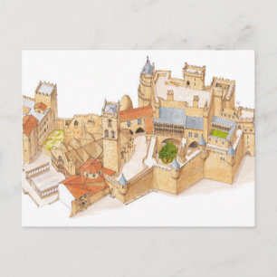 Olite Castle. Navarra Spain Postcard