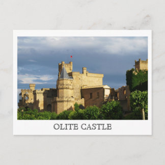 Olite Castle Postcard
