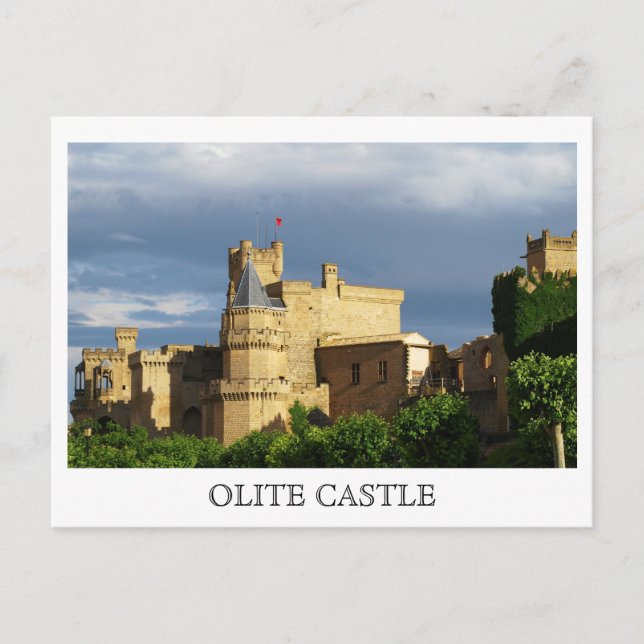Olite Castle Postcard (Front)