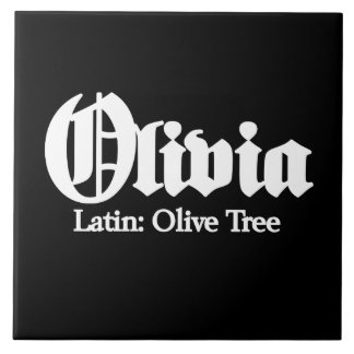 Oliva Meaning Tile