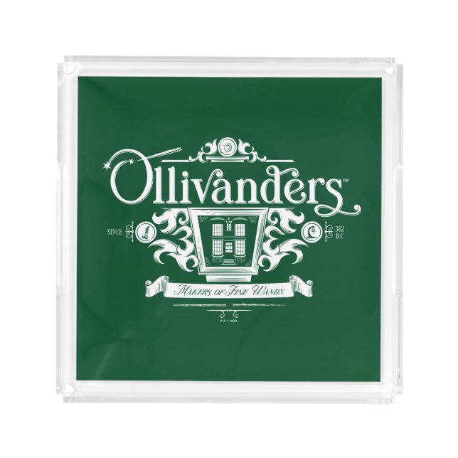 OLIVANDERS™ Makers of Fine Wands Acrylic Tray (Front)