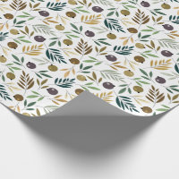 DARK OLIVE GREEN (solid color) ~ Wrapping Paper