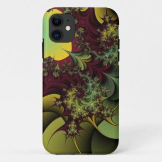 olive and red iphone case