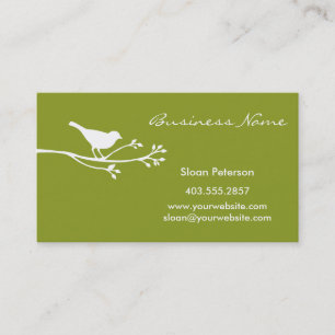 Olive Bird Business Card