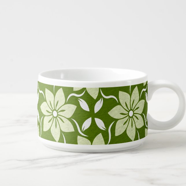 Olive Blossom Repeat Bowl (Left)