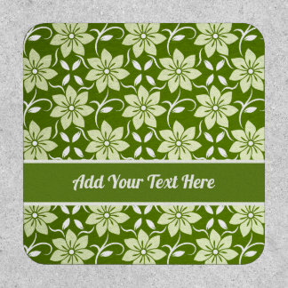 Olive Blossom Repeat Patch